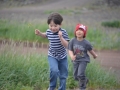 running